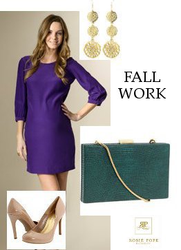 Rosie Pope Maternity Fall Look Work